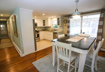 West Dennis Cape Cod vacation rental - Newly remodeled kitchen and dining area