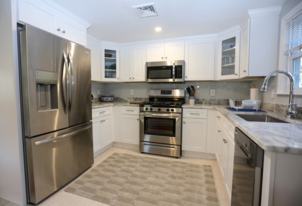 West Dennis Cape Cod vacation rental - Stainless Steel appliances including dishwasher