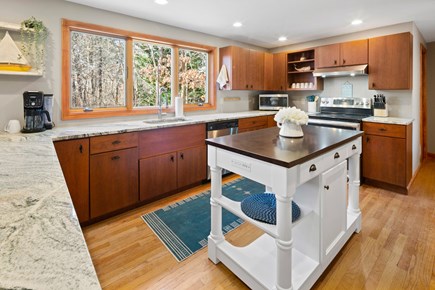 Eastham Cape Cod vacation rental - Large kitchen windows lending nice views of the backyard