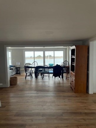 West Dennis Cape Cod vacation rental - Living room to dining table