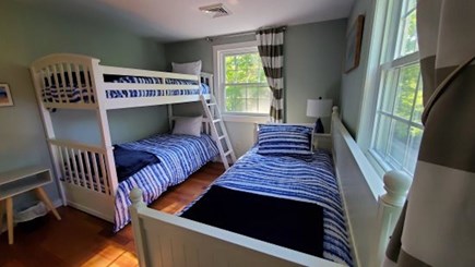Orleans Cape Cod vacation rental - 3rd bedroom - New for 2023 - with bunks and twin with trundle