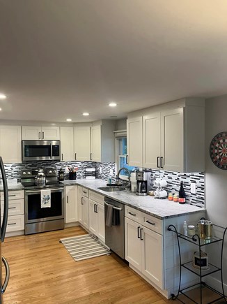 East Falmouth Cape Cod vacation rental - New modern kitchen with all you need and want.