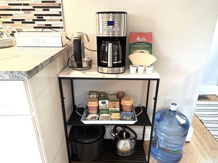 East Falmouth Cape Cod vacation rental - Coffee Station added 2025