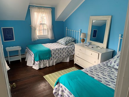 Hyannis Port Cape Cod vacation rental - Doll house room with two twin beds.