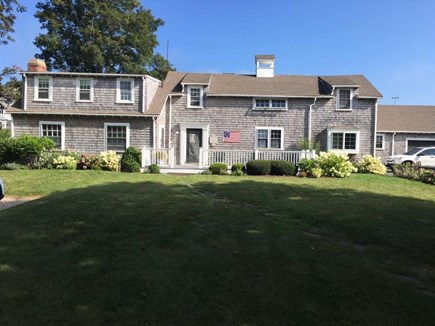 Hyannis Port Cape Cod vacation rental - Front view of house.