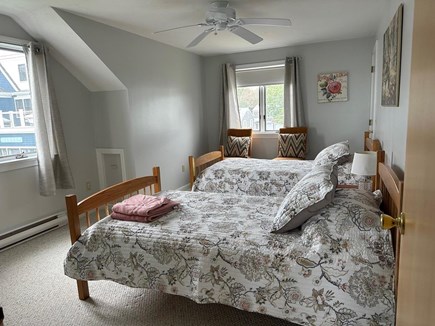 West Yarmouth Cape Cod vacation rental - 2nd floor Bedroom two Twin Beds Limited water view