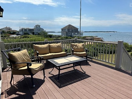 West Yarmouth Cape Cod vacation rental - Back deck