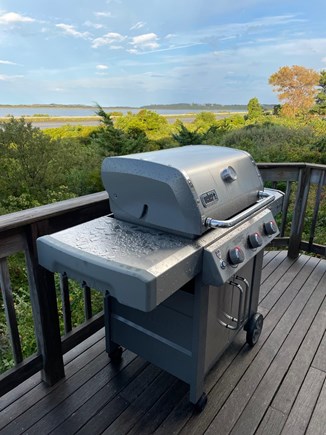 Truro Cape Cod vacation rental - Grill with a view