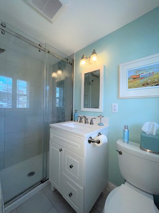Harwich Cape Cod vacation rental - Master Bath with Step in Shower