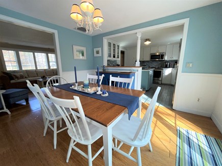 Harwich Cape Cod vacation rental - Dining Room pens to Kitchen and Living Room