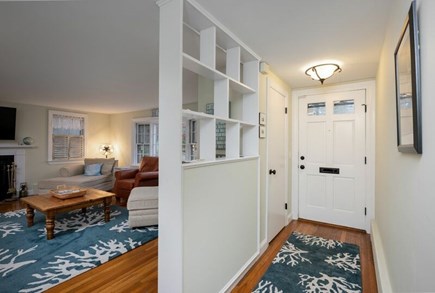 Centerville Cape Cod vacation rental - Entry hall with coastal decor and artwork