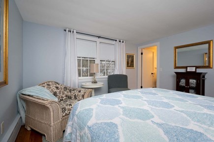 Centerville Cape Cod vacation rental - Comfortable corner chair for reading on cooler summer days