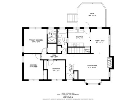 Centerville Cape Cod vacation rental - Floor plan