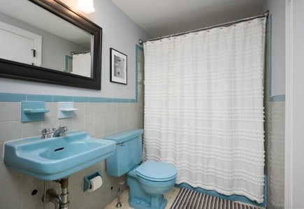 Centerville Cape Cod vacation rental - Full bathroom off hall and off kitchen