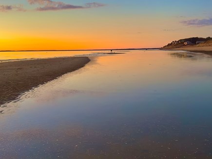 North Eastham Cape Cod vacation rental - The sunsets are different every night!