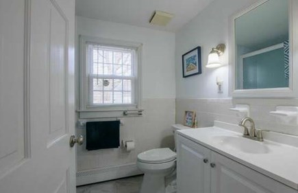 Sagamore Beach Cape Cod vacation rental - Bathroom one- full with shower/tub combo on first floor