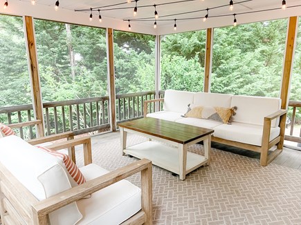 Brewster Cape Cod vacation rental - Screened in porch perfect for morning coffee and reading