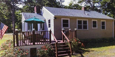 Eastham Cape Cod vacation rental - Deck with easy access to the spacious yard