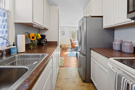 Eastham Cape Cod vacation rental - Fully equipped galley kitchen