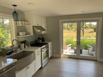 Chatham Cape Cod vacation rental - Kitchen with attached front deck