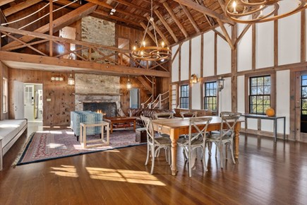 Chatham Cape Cod vacation rental - The barn's great room is truly great in every way!