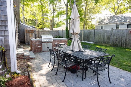 South Dennis Cape Cod vacation rental - LARGE PATIO AREA FOR DINING