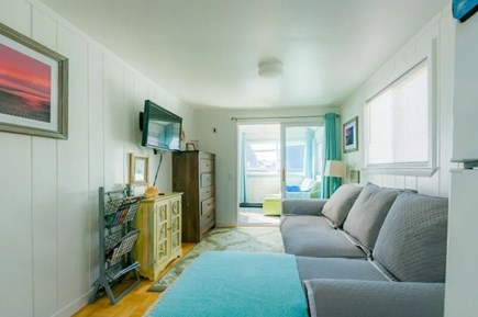 Sagamore Beach Cape Cod vacation rental - Living room with beautiful natural light