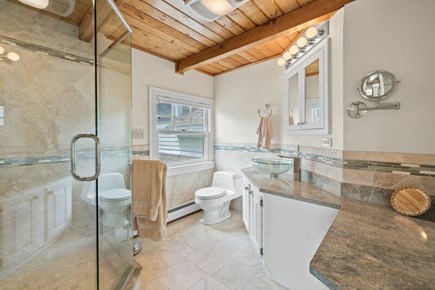 Sandwich Cape Cod vacation rental - Bathroom- en suite to primary bedroom spa like with sunken tub