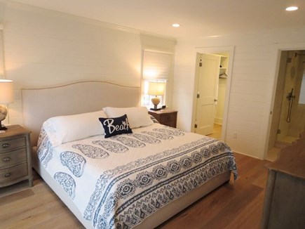 Centerville Cape Cod vacation rental - Master bedroom with king size bed, walk in closet & en suite bath