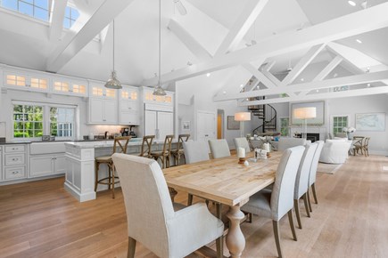 Centerville Cape Cod vacation rental - Open concept dining, kitchen and living area