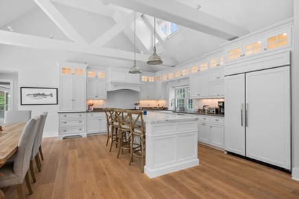 Centerville Cape Cod vacation rental - Cook’s Kitchen with Wolf stove and Sub-Zero refrigerator