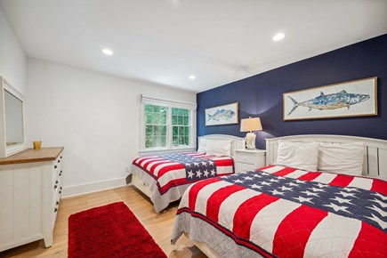 Centerville Cape Cod vacation rental - Bedroom 2: 2 Double Beds: 1st Floor