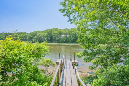 Centerville Cape Cod vacation rental - Private dock on Bumps River