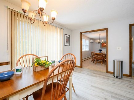 Osterville Cape Cod vacation rental - Kitchen table and entrance to the formal dining room