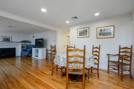 West Harwich Cape Cod vacation rental - Anchoring the open floor plan, the dining space seating six