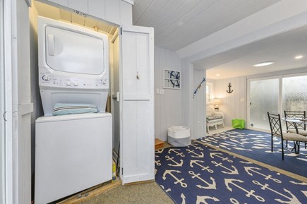 Hyannis Cape Cod vacation rental - Stacking washer and dryer
