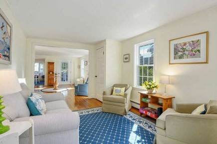 Harwich Port Cape Cod vacation rental - Cozy & bright seating area