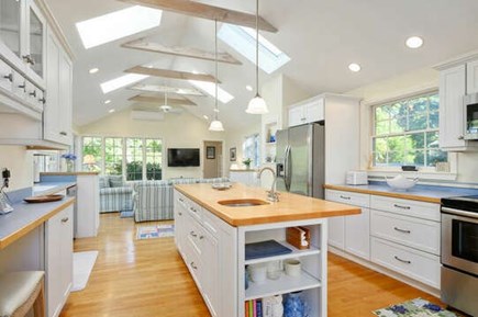Harwich Port Cape Cod vacation rental - Kitchen with newer appliances and hardwood floors throughout