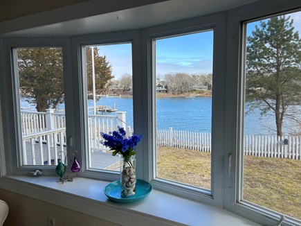 East Falmouth Cape Cod vacation rental - Bay window Living room