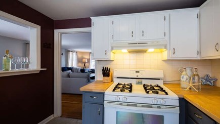 Harwich Cape Cod vacation rental - Kitchen opens to living room and dining areas