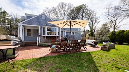 Harwich Cape Cod vacation rental - Back yard with space to spread out or connect