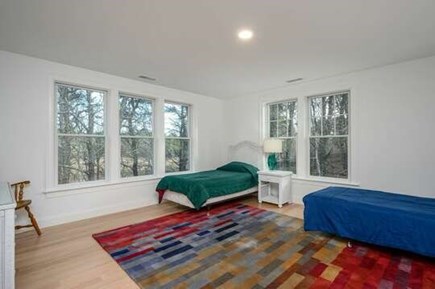 South Chatham Cape Cod vacation rental - Sleeping space with two twin beds