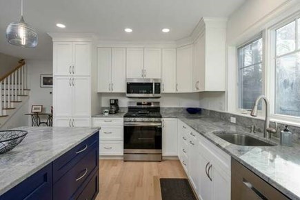 South Chatham Cape Cod vacation rental - A thoughtfully constructed kitchen to make dining in simple