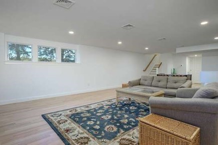 South Chatham Cape Cod vacation rental - Spacious and comfortable recreation room in the lower level