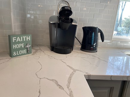 Hyannis Cape Cod vacation rental - Keurig and electric hot water pot