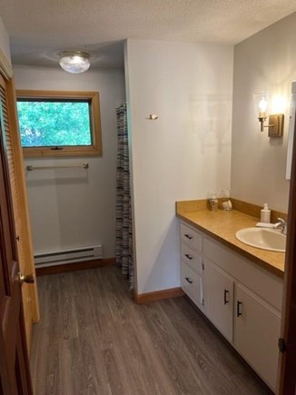 Sandwich Cape Cod vacation rental - Bath with laundry and walk in shower