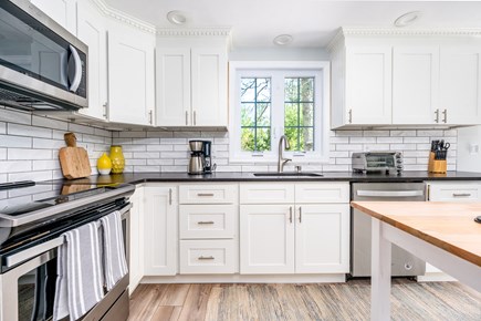 Sandwich Cape Cod vacation rental - Newly renovated, fully stocked, sunny kitchen.