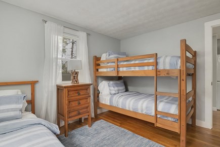 Yarmouth Cape Cod vacation rental - Kids room with bunk plus extra twin.