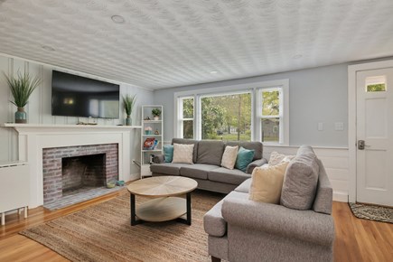 Yarmouth Cape Cod vacation rental - Prefect living room for watching a family move before bed.