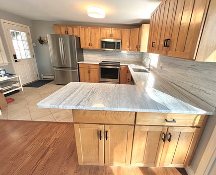 Brewster Cape Cod vacation rental - Enjoy a spacious and ugpraded kitchen with all new appliances.